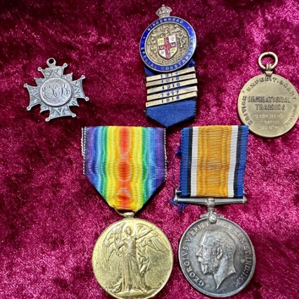 WW1 Medal Pair 1
